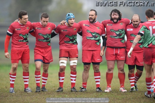 2018-11-11 Chicken Rugby Rozzano-Caimani Rugby Lainate 012